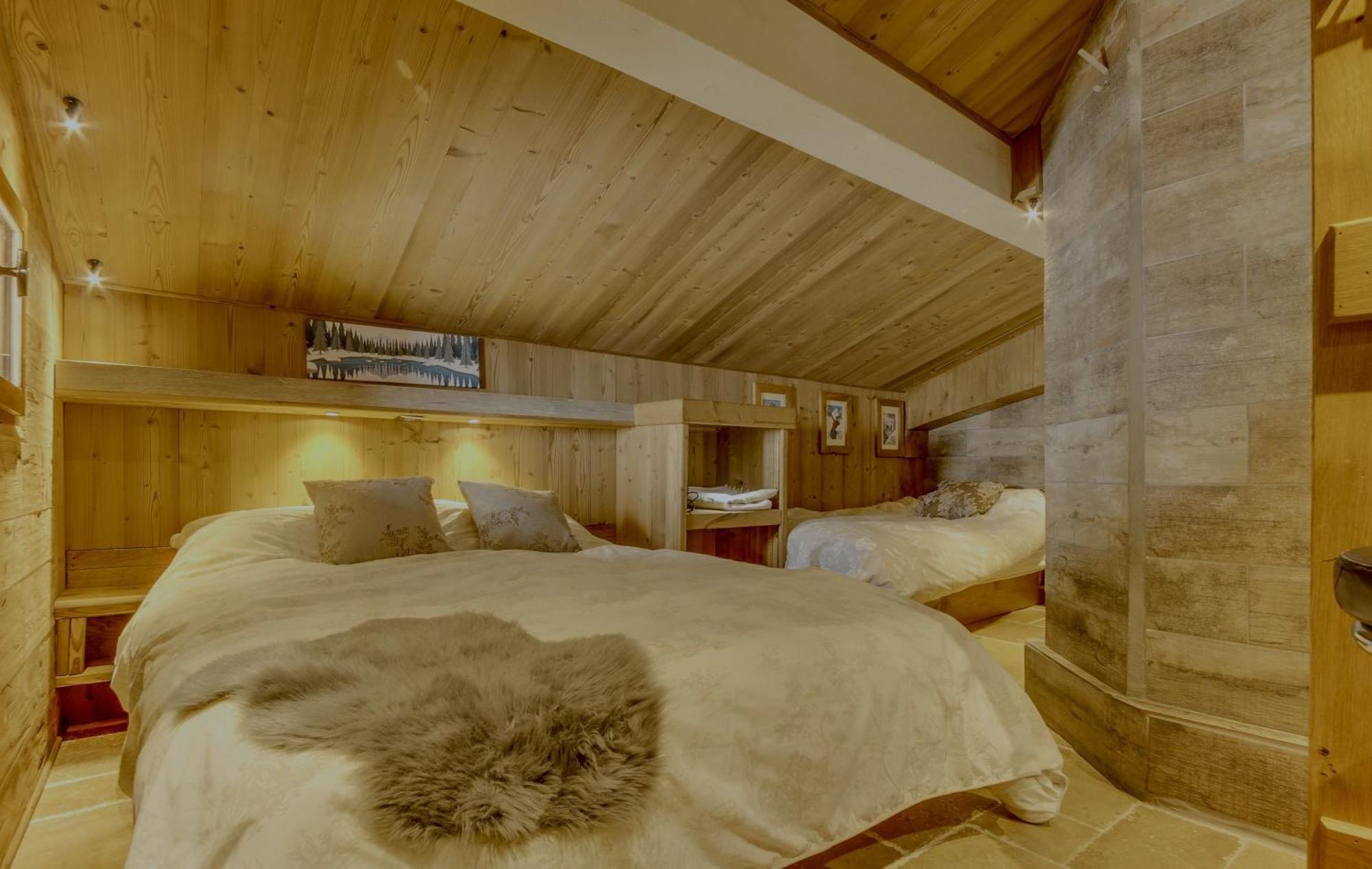 Chalet Miravidi, Montchavin-La Plagne, Jacuzzi & Sauna Zimmer foto