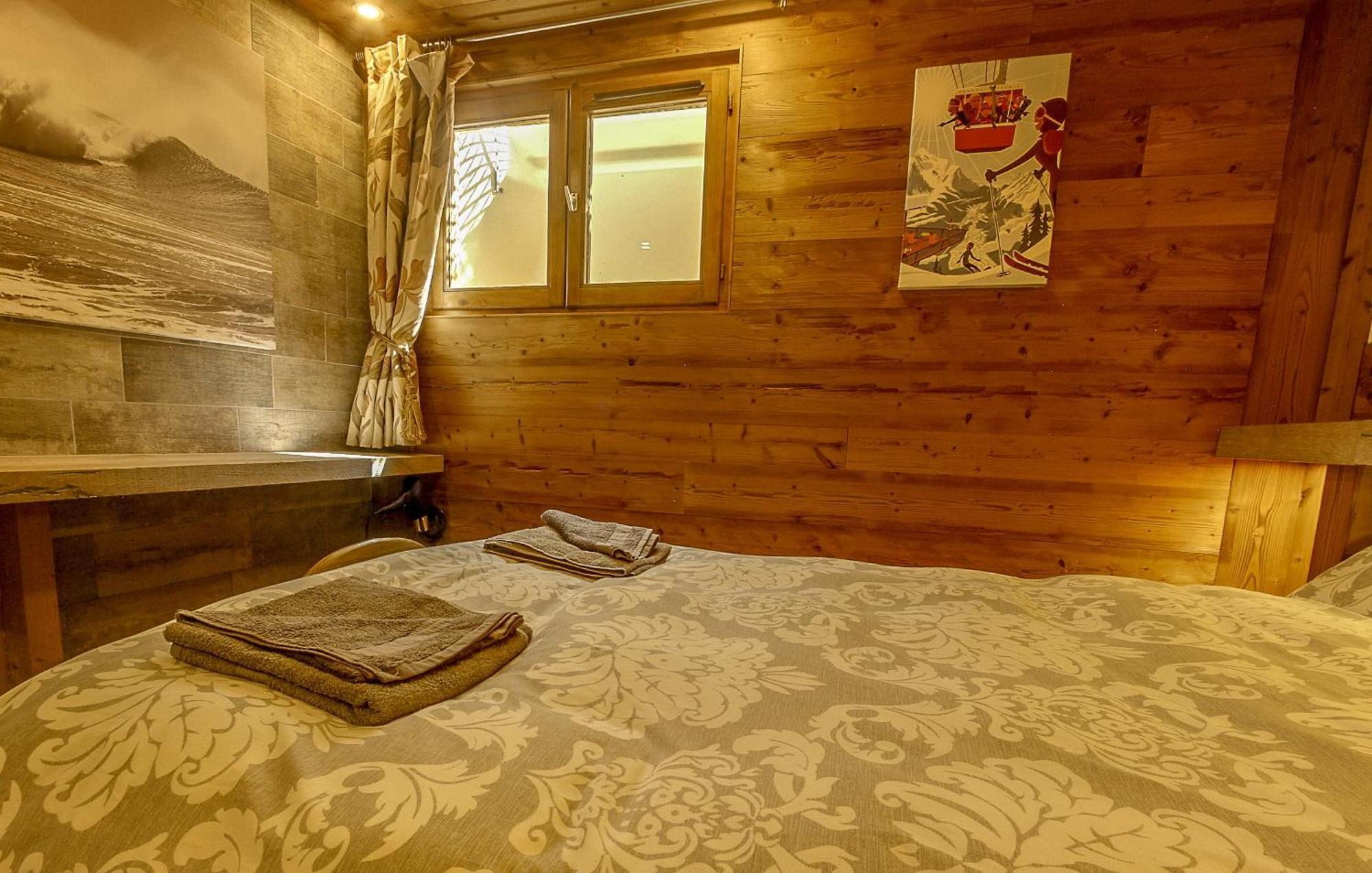 Chalet Miravidi, Montchavin-La Plagne, Jacuzzi & Sauna Zimmer foto