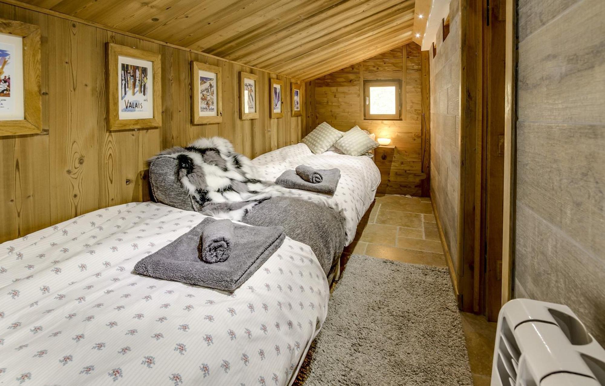 Chalet Miravidi, Montchavin-La Plagne, Jacuzzi & Sauna Zimmer foto